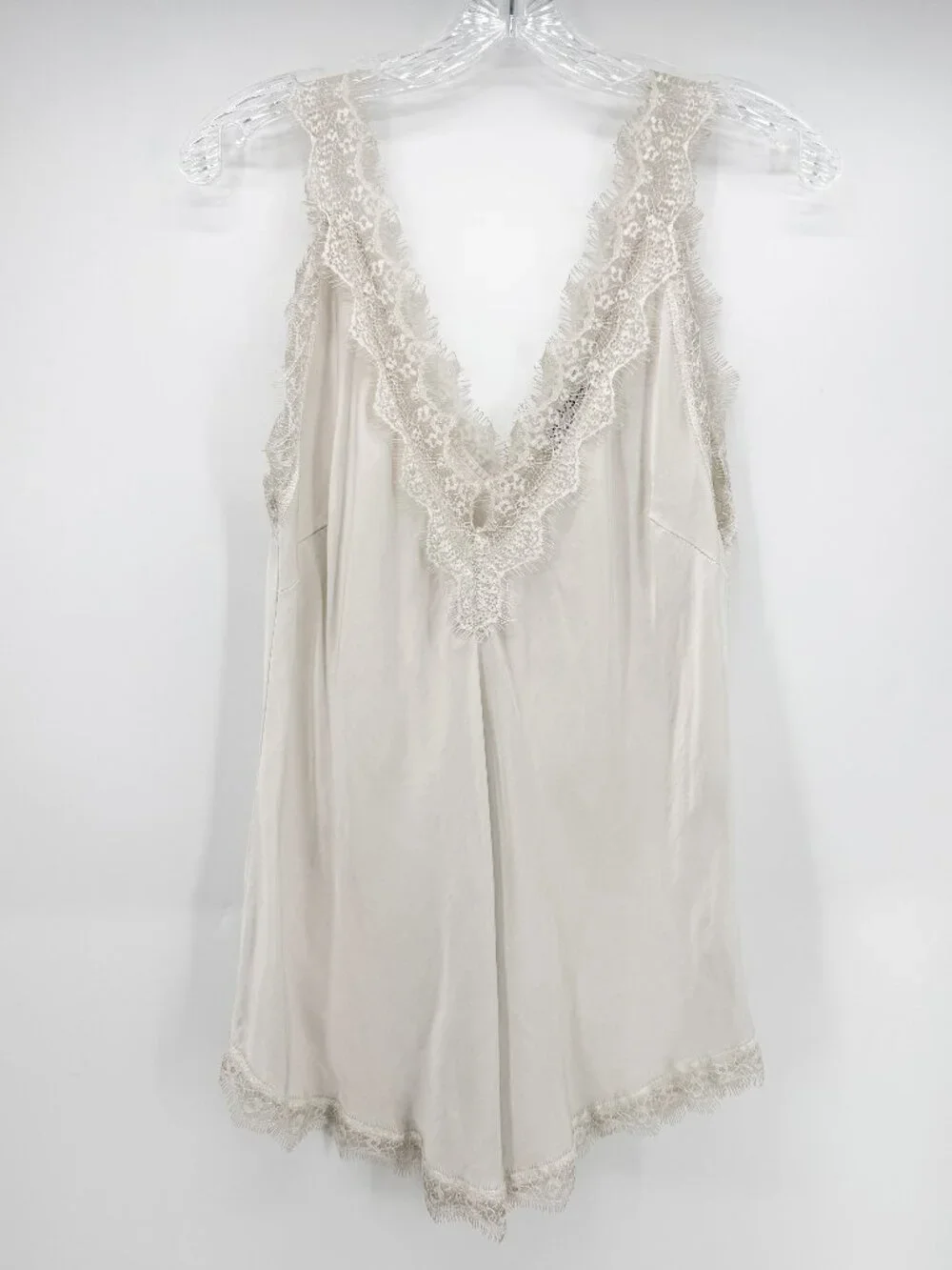 GIGI MODA DEMI CAMI LACE IN CREAM O/S Coquette - Picture 3 of 7
